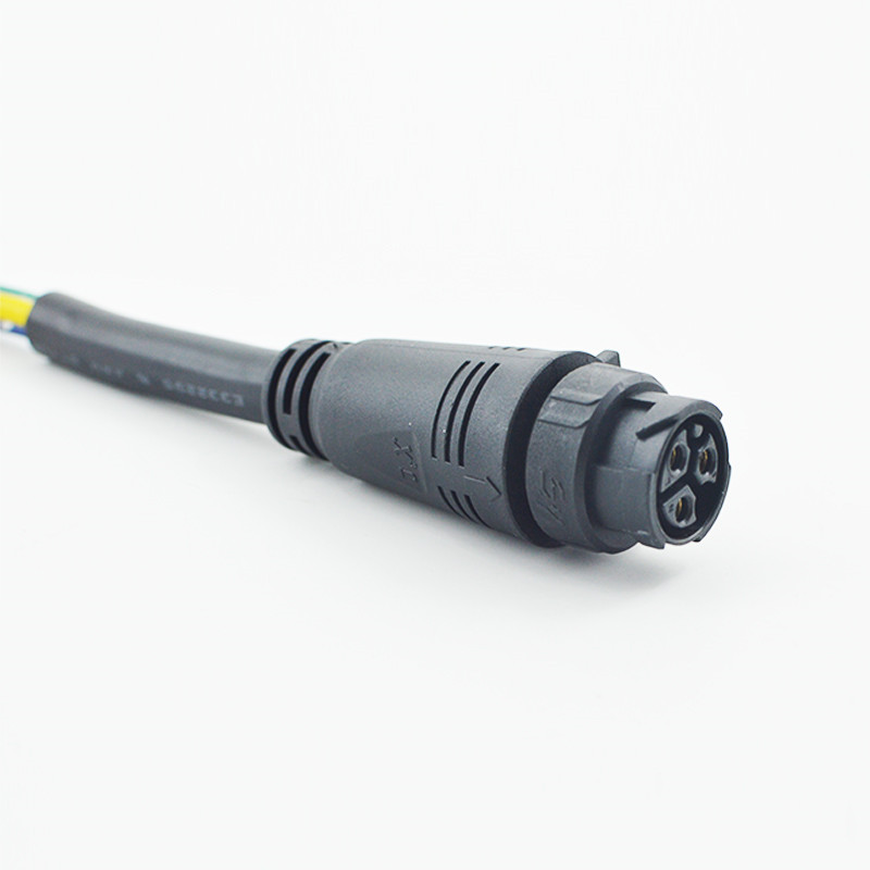 Водоотпорен кабел за поврзување од серијата M19 водоотпорен приклучок машко-женско приклучување Шенг Хексин (1)