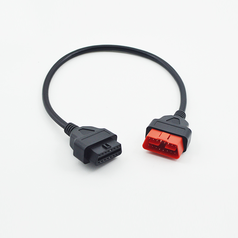 OBD-II OBD2 16 pinova auto muški-ženski produžni kabel Praktično povezivanje, pogodno za 16-pinski napredni Bluetooth OBD-II automatski skener sučelja, itd (1)